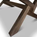 close up view of the support and legs of the Filmore pool table from Presidential Billiards.